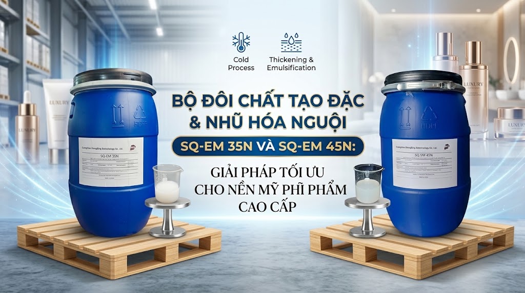 Chất tạo đặc, nhủ hóa nguội Aquagel (SQ-EM 35N và SQ-EM 45N)