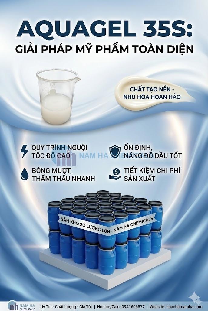 Aquagel 35S - Polyacrylamide, C13-14 Isoparaffin, Laureth-7