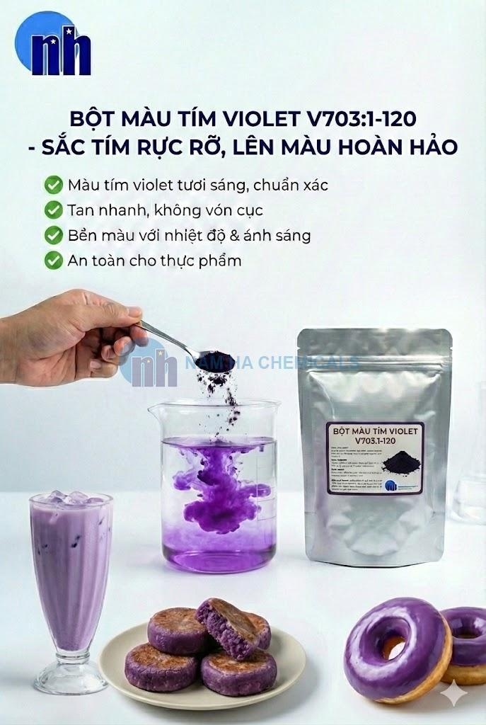 Màu Tím Violet V703