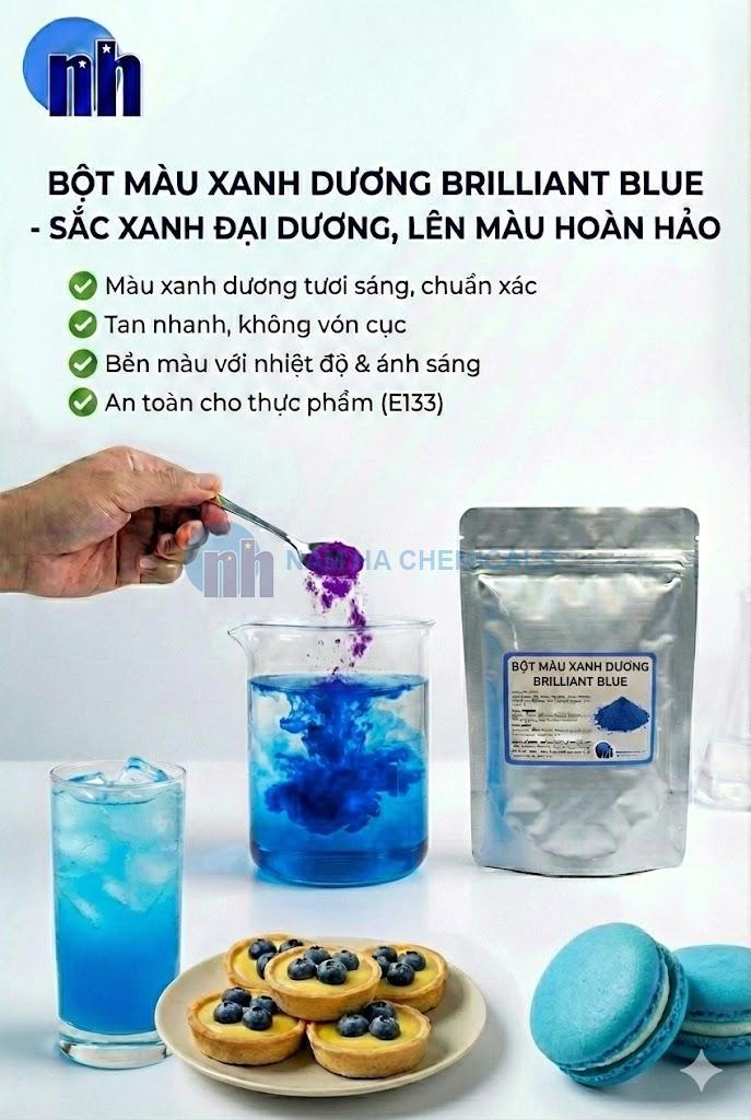 Màu Xanh Dương Brilliant Blue E133