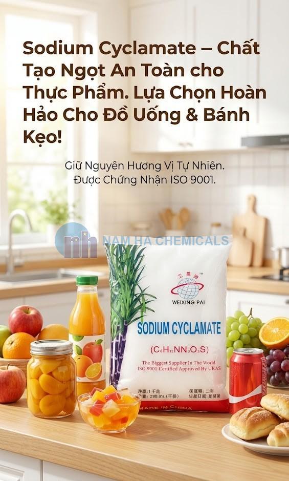 Đường Cyclamate - Sodium Cyclamate E952