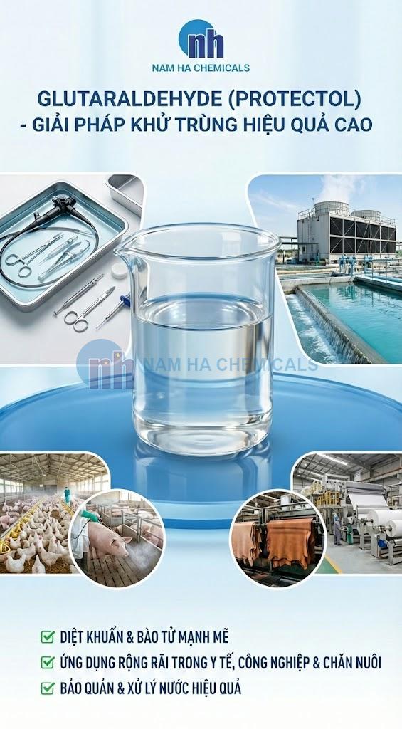 GLUTARALDEHYDE (PROTECTOL)