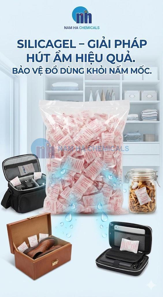 Hạt hút ẩm (Silicagel)