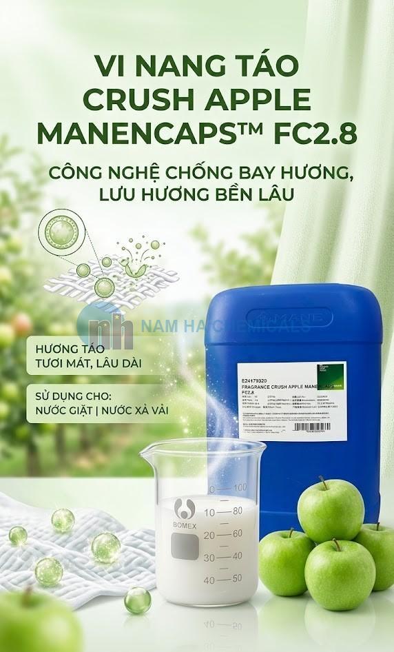 Hạt Vi Nang Táo CRUSH APPLE MANENCAPS™ FC2.8