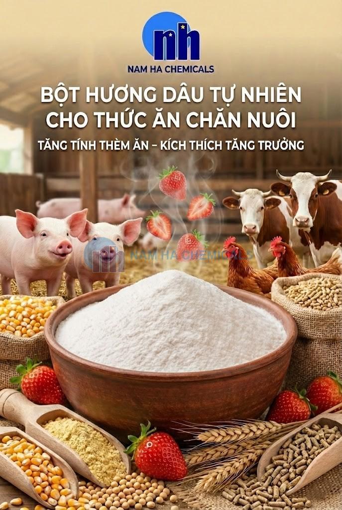 HƯƠNG DÂU BỘT