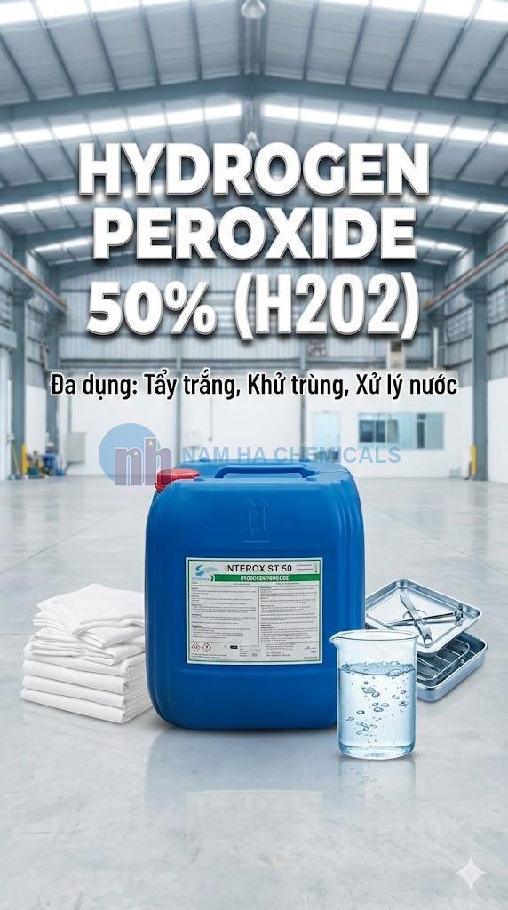 HYDROGEN PEROXIDE 50% (H2O2)