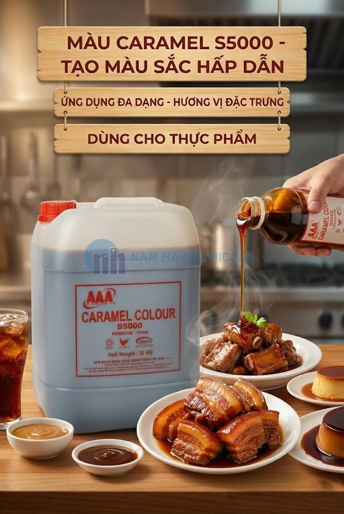 Màu Caramel