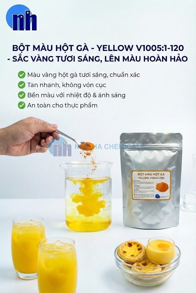 Màu Hột Gà V1005 (Egg Yellow)