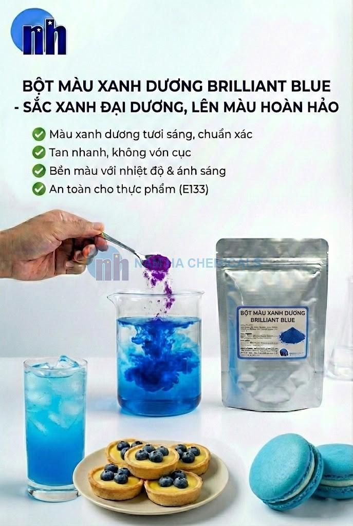 Màu Xanh Dương Brilliant Blue E133