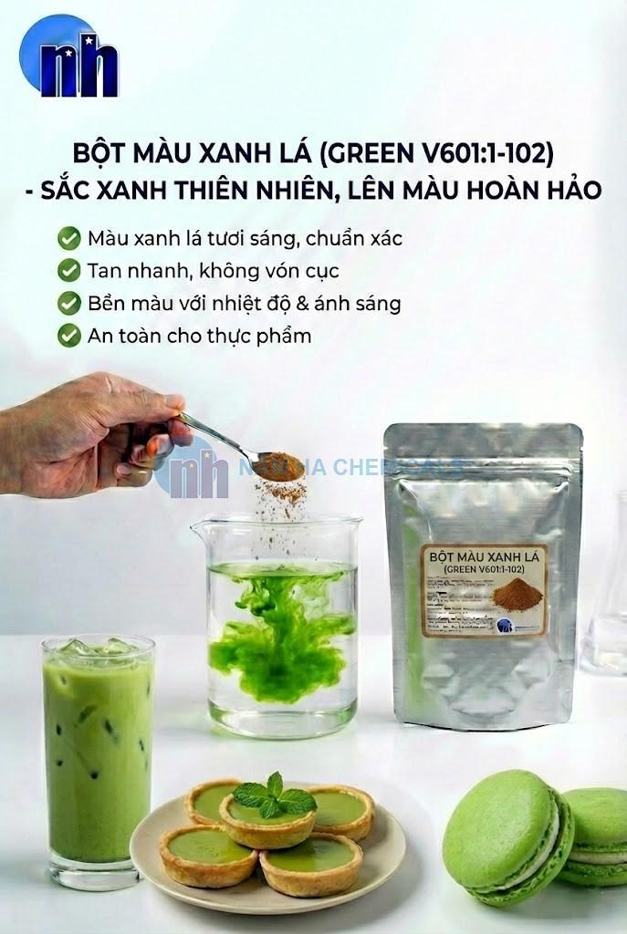 Màu Xanh Lá V601 (Green)