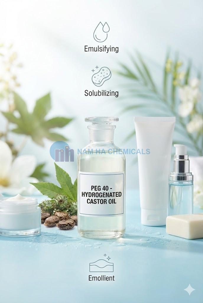 PEG 40 - HYDROGENATED CASTOR OIL