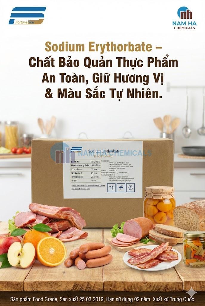 SODIUM ERYTHORBATE - ERIBATE (E316)