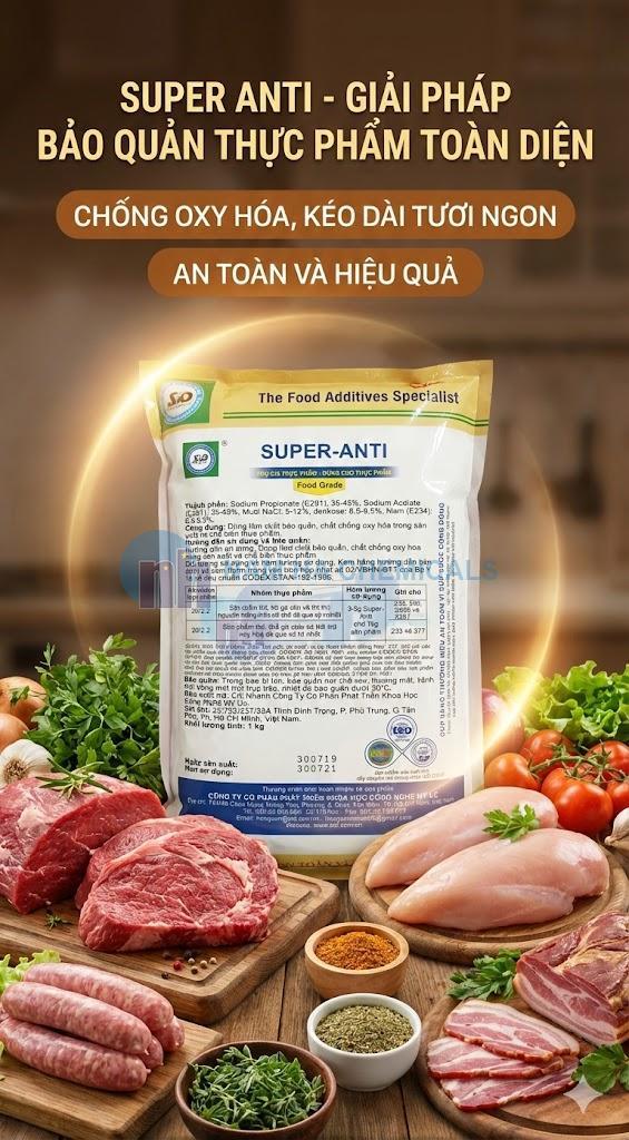 SUPER ANTI - Bảo quản Thịt