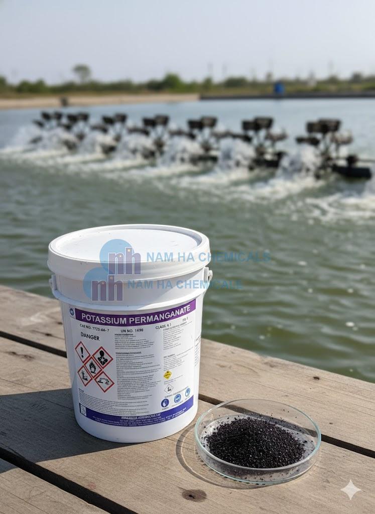 THUỐC TÍM - POTASSIUM PERMANGANATE (KMnO4)