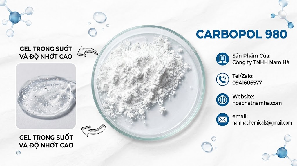 Carbomer (Carbopol) 980 là gì