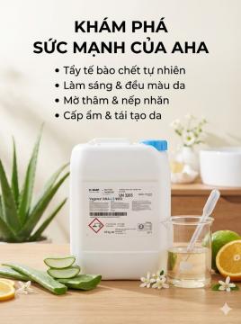 AHA (Alpha Hydroxy Acids): 