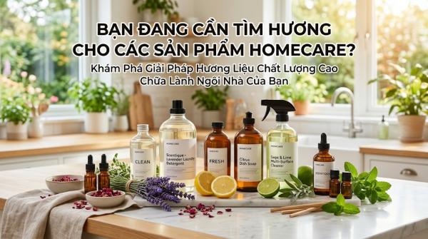 Bạn đang cần tìm hương cho các sản phẩm Homecare?