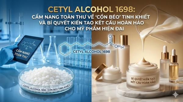 Cetyl Alcohol 1698: Cẩm Nang Toàn Thư Về 