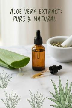 Chiết Xuất Nha Đam (Aloe Vera): 