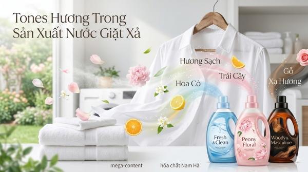 Nghệ Thuật Điều Hương Trong Sản Xuất Nước Giặt Xả Cao Cấp: Hành Trình Từ Những Tones Hương Tinh Túy Đến Trải Nghiệm Khứu Giác Đẳng Cấp
