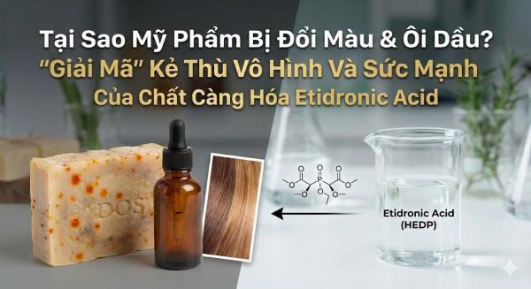 Tại Sao Mỹ Phẩm Bị Đổi Màu & Ôi Dầu? 