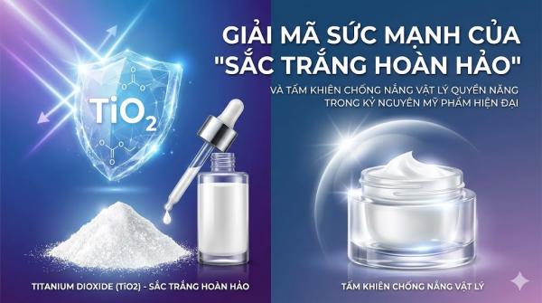 Titanium Dioxide (TiO2): Giải Mã Sức Mạnh Của 