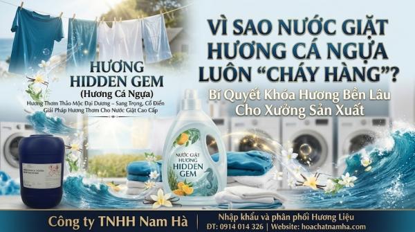 Vì Sao Nước Giặt Hương Cá Ngựa Luôn 