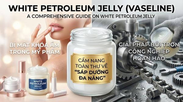 White Petroleum Jelly (Vaseline): Cẩm Nang Toàn Thư Về 