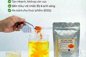 Màu Vàng Chanh Tartrazine E102
